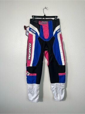 O'Neal Method Pink Blue White MX/Pants Racing Motocross Pants Size 9 NEW